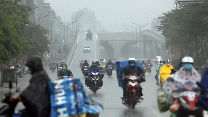 Miền Bắc đến Nghệ An còn mưa to