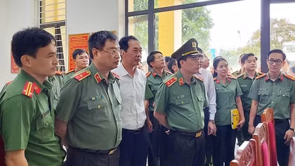 Công an Thanh Hoá xây dựng Công an phường điển hình, kiểu mẫu