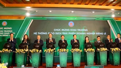 Khai trương hệ thống trái phiếu doanh nghiệp riêng lẻ