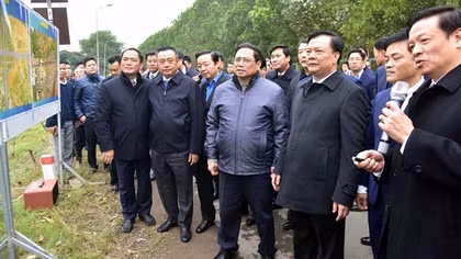 Thủ tướng: Làm ngày làm đêm để giải phóng mặt bằng đường Vành đai 4 - Vùng Thủ đô Hà Nội