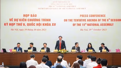 Xem xét thông qua Luật Căn cước và Luật Lực lượng tham gia bảo vệ ANTT ở cơ sở tại Kỳ họp thứ 6