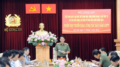 Đảm bảo an ninh, an toàn Đại hội Thể thao học sinh Đông Nam Á
