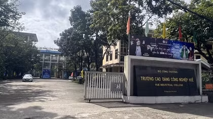 Thu sai tiền học giáo dục QP&AN, Phó Hiệu trưởng Trường Cao đẳng Công nghiệp Huế lý giải “do vô tình”