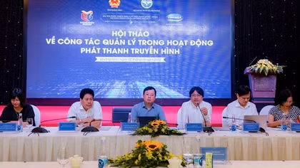 Hội thảo về công tác quản lý trong hoạt động phát thanh, truyền hình