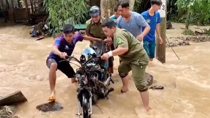 Lũ núi kèm mưa lớn có giông tại Ô Tà Sóc