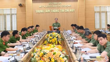Xây dựng lực lượng Cảnh sát Cơ động thật sự trong sạch, vững mạnh, chính quy, tinh nhuệ, hiện đại