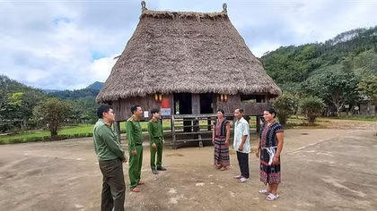 Xuân mới nơi biên thùy
