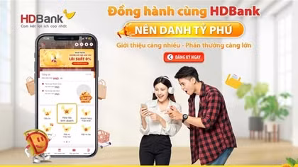 “Đồng hành cùng HDBank, nên danh tỷ phú” 2023 đã trở lại