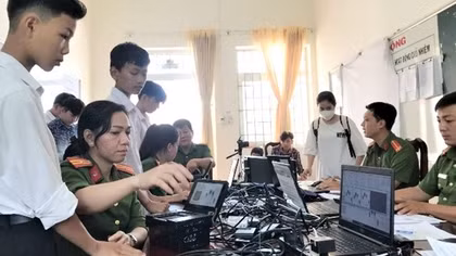 Hậu Giang hoàn thành chỉ tiêu cấp căn cước công dân trước thời hạn