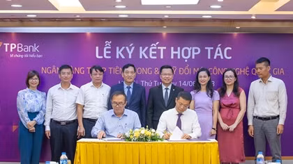 TPBank ký thỏa thuận hợp tác cùng Quỹ đổi mới công nghệ quốc gia hỗ trợ vốn cho doanh nghiệp công nghệ