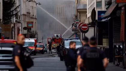 Nổ lớn tại Paris, hàng chục người bị thương
