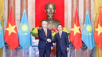 Thông cáo báo chí về chuyến thăm chính thức Việt Nam của Tổng thống Kazakhstan