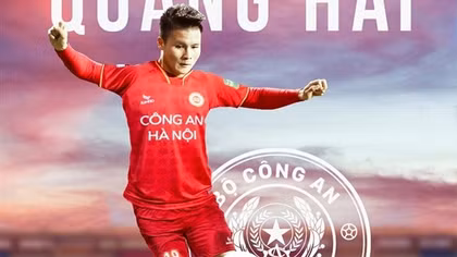 Quang Hải gia nhập CLB Công an Hà Nội