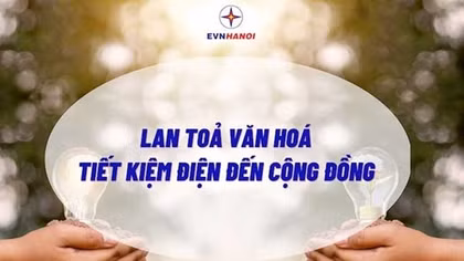 EVNHANOI sử dụng loa phát thanh tuyên truyền tiết kiệm điện
