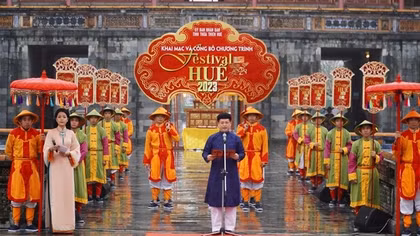Lễ Ban Sóc triều Nguyễn mở đầu Festival Huế 2023