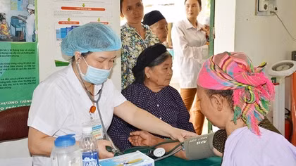Ghi ở Bệnh viện Công an tỉnh Tuyên Quang