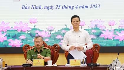 Thứ trưởng Nguyễn Văn Long làm việc với Bắc Ninh về xây dựng "tỉnh an toàn giao thông"