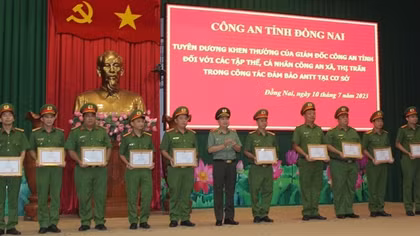 Đảng ủy, Giám đốc Công an tỉnh Đồng Nai đối thoại với Công an xã, thị trấn