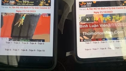 Triệt xóa 2 tụ điểm đánh bạc, bắt 17 đối tượng