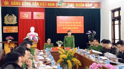 Khảo sát một số cơ sở giam giữ tại Thái Nguyên