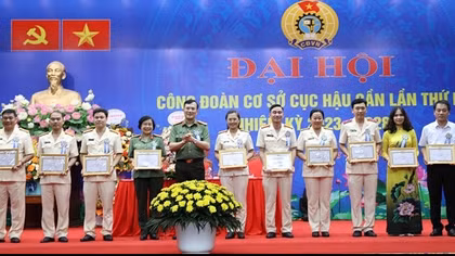 Công an các đơn vị tổ chức Đại hội Công đoàn cơ sở