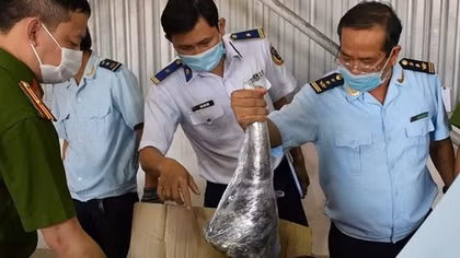 Đà Nẵng tiêu hủy gần 10 tấn ngà voi, sừng tê giác... nhập lậu trị giá 300 tỷ đồng