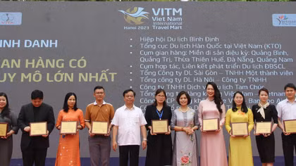10.000 tour và sản phẩm du lịch khuyến mãi được bán tại VITM Hà Nội 2023