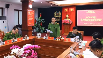 Cụm thi đua số 5 tổng kết phong trào thi đua “Vì an ninh Tổ quốc” năm 2023