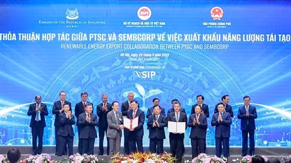 Liên danh PTSC - Sembcorp được cấp phép khảo sát biển cho Dự án điện gió ngoài khơi
