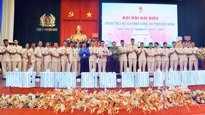 Tuổi trẻ Công an Đắk Nông đoàn kết, nỗ lực lập công