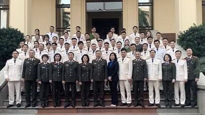 Lãnh đạo Bộ Công an gặp mặt đại biểu thanh niên CAND dự Đại hội Đoàn toàn quốc