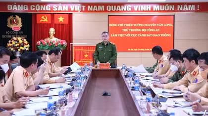 Lấy con người là trung tâm mọi hoạt động của lực lượng CSGT