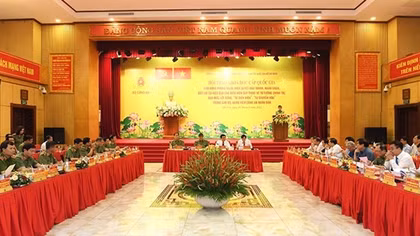 Tăng cường công tác xây dựng Đảng, xây dựng lực lượng Công an nhân dân thật sự trong sạch, vững mạnh