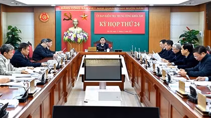 Ủy ban Kiểm tra Trung ương thi hành kỷ luật nhiều tập thể, cá nhân