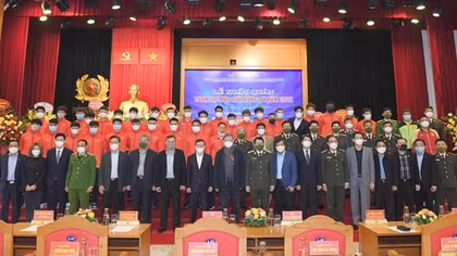 Câu lạc bộ bóng đá CAND xuất quân tham dự mùa giải bóng đá năm 2022