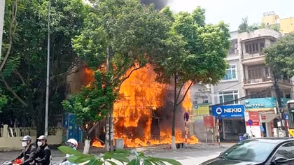 Hà Nội: Kịp thời dập tắt 2 vụ cháy lớn trong một buổi sáng