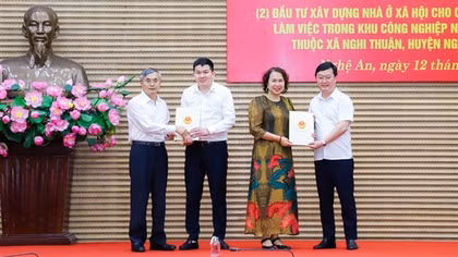 Nghệ An đầu tư 2 dự án nhà ở xã hội cho công nhân