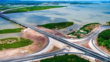Tuyến cao tốc Vân Đồn - Móng Cái dự kiến thông xe từ 1/9