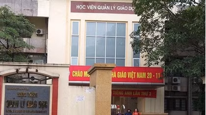 Công bố hàng loạt sai phạm tại Học viện Quản lý giáo dục