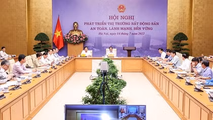 Thủ tướng: Gỡ "điểm nghẽn" để bất động sản phát triển lành mạnh, bền vững