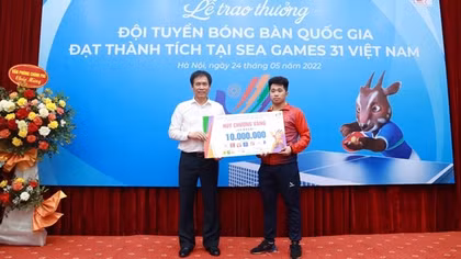 Vinh danh chiếc HCV quý giá sau 19 năm chờ đợi tại SEA Game 31