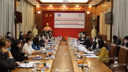 Đẩy mạnh hợp tác BHXH Việt Nam và Hội đồng kinh doanh Hoa Kỳ-ASEAN trong thực hiện chính sách bảo hiểm y tế