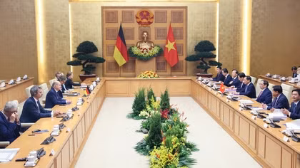 Thống nhất các phương hướng, biện pháp lớn thúc đẩy quan hệ đối tác chiến lược Việt Nam - Đức