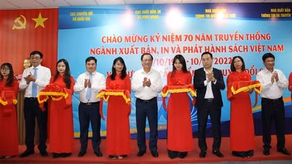 Triển lãm và tọa đàm về chuyển đổi số lĩnh vực xuất bản, in và phát hành