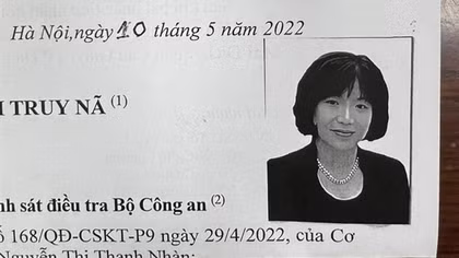 Truy nã bị can Nguyễn Thị Thanh Nhàn, Chủ tịch HĐQT Công ty AIC