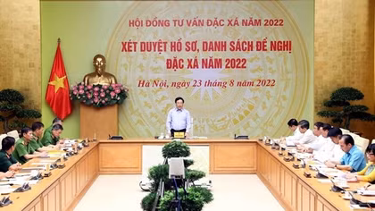 "Chốt" danh sách các phạm nhân được đề nghị đặc xá năm 2022