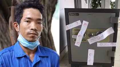 Khởi tố kẻ trộm két sắt gần UBND xã