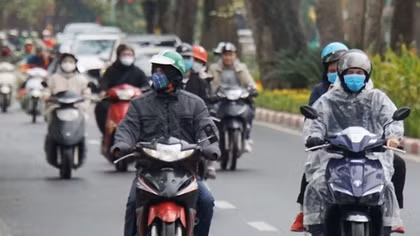Miền Bắc nhiệt độ tăng nhẹ, trời rét đậm