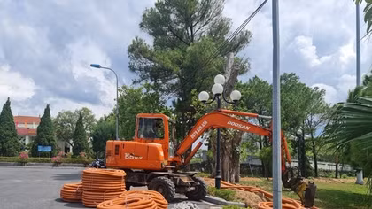 Đình chỉ thi công tại Nghĩa trang Liệt sĩ Quốc gia Đường 9