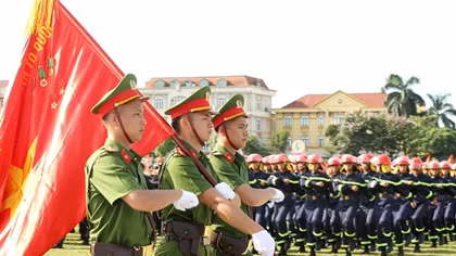 Khai mạc Hội thi điều lệnh, bắn súng, võ thuật CAND - Bảng thi số 4